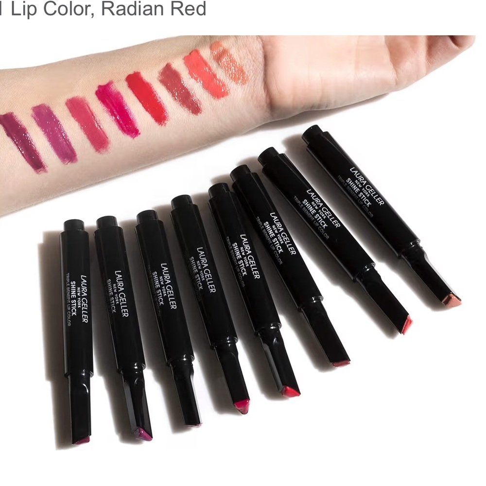 NEW Laura Geller Shine Stick Lip Color - Vibrant Pink Dazzle